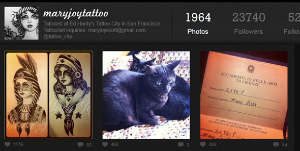 веб-клиент Instagram