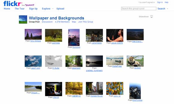 8 простых способов использовать Flickr для загрузки обоев Flickr Wallpaper02