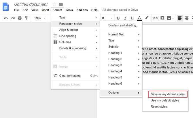 Как изменить стандартные шрифты в Word и Google Docs Google Docs Default Font