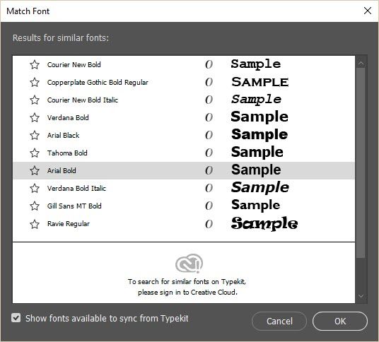 Как определить любой шрифт с помощью Adobe Photoshop Match Font Идентификация шрифта