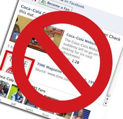 блокировать приложения на фейсбуке
