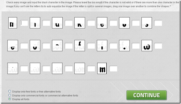 определить шрифты