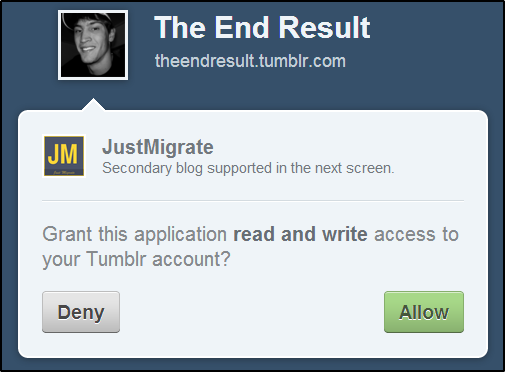 Ваше последнее руководство по экспорту вашего постерного блога до его закрытия навсегда JustMigrate Tumblr access