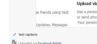 Подписи к фотографиям на Facebook