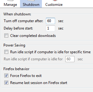 Как автоматически выключить компьютер (или Firefox) после завершения загрузки