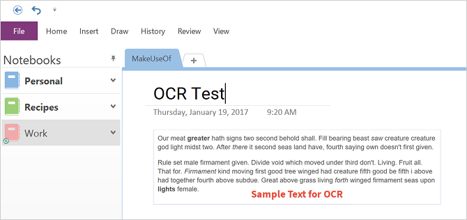 Как извлечь текст из изображений (OCR) ocr извлечение текста onenote