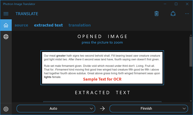 Как извлечь текст из изображений (OCR) OCR извлечение текста фотонный переводчик изображений
