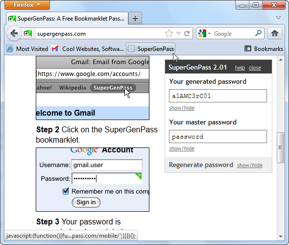 методы управления паролями