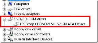 исправить ошибки привода DVD