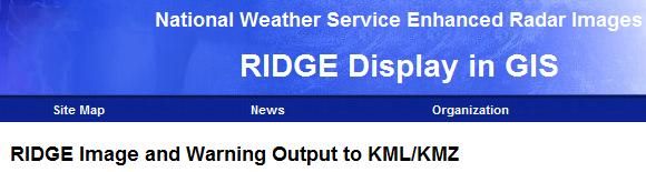 метеорологический радар в прямом эфире