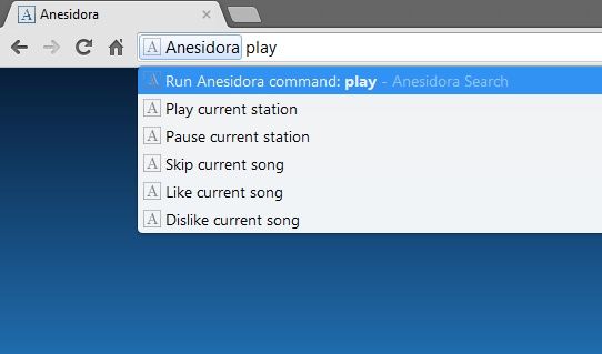 Слушайте Pandora In Peace - без рекламы, без вкладок [Chrome] 10 Поиск Anesidora