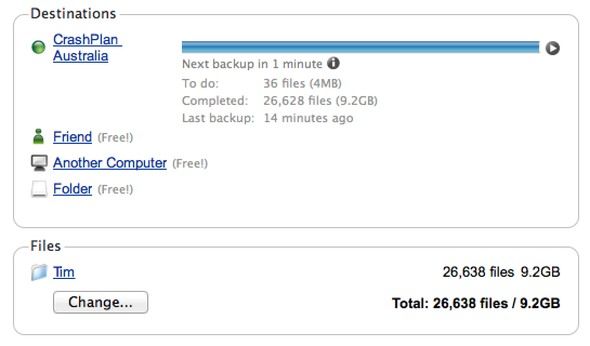онлайн-сервис резервного копирования