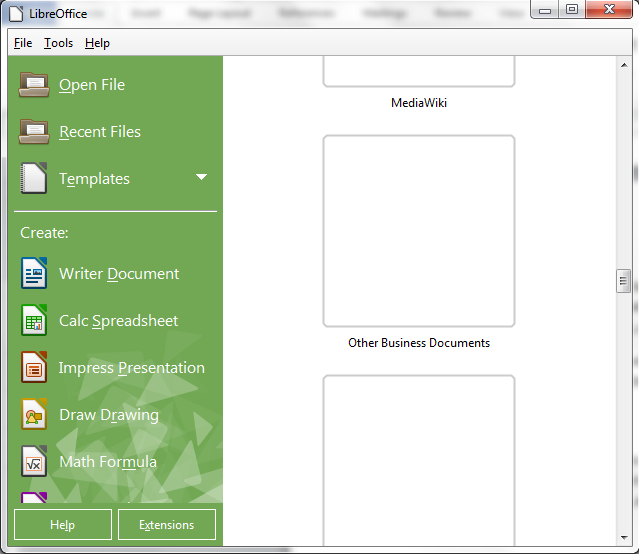 Libre Office Templates