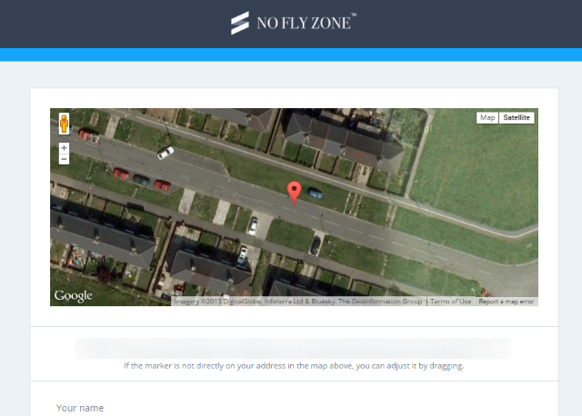 Ая-безопасность Geofencing-noflyzone