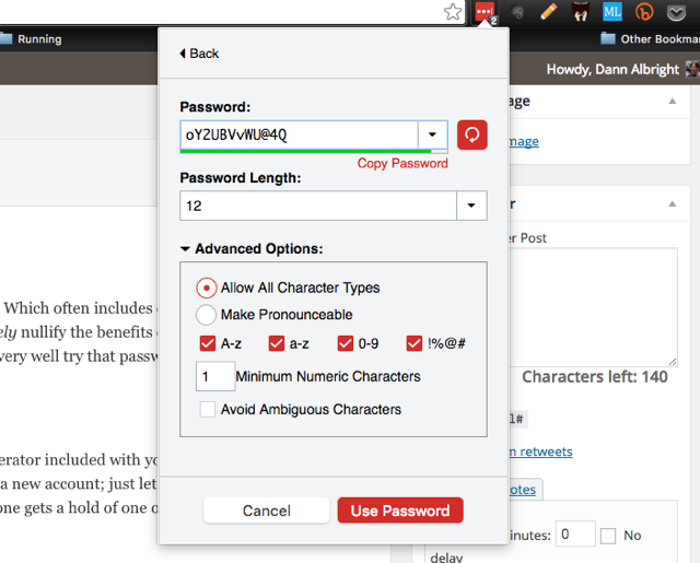 LastPass-генератор
