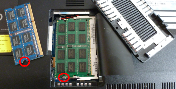 оперативная память ноутбука