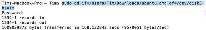 Как создать и загрузиться с USB-накопителя Linux на Mac sudo dd img