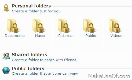 Скриншот Windows SkyDrive