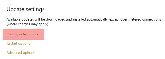 Как предотвратить перезагрузку Windows 10, когда вы' /></p>
<p>Описание легко понять. Выберите время начала и время окончания временного диапазона, когда вы работаете. Затем выберите <strong>Сохранить</strong>.</p>
<p><noscript><img decoding=