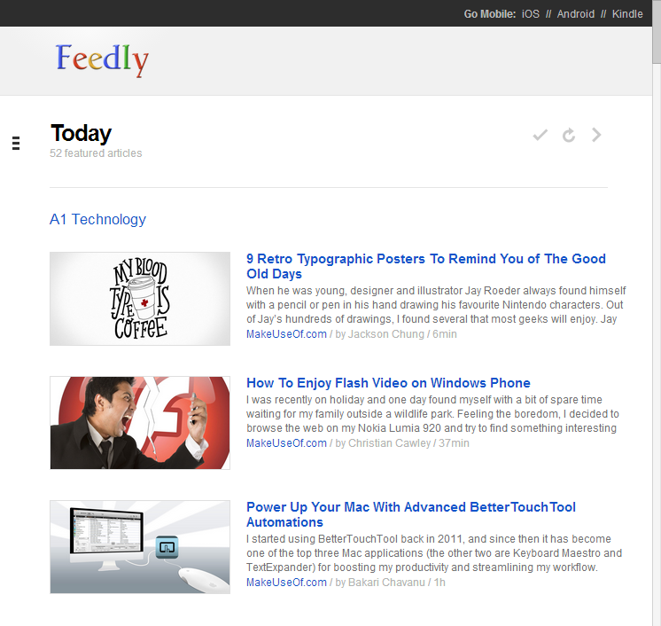 Неофициальное руководство по Feedly: лучше, чем Google Reader Feedly 3