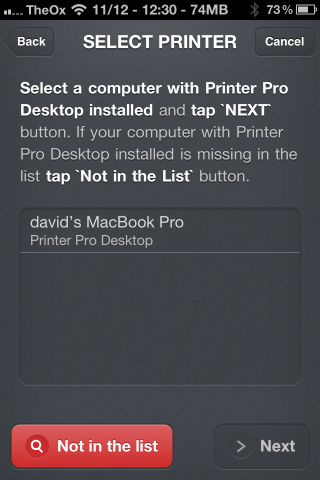 Printer Pro - самый простой способ печати с вашего iPhone, даже с проводным принтером [iOS, бесплатно в течение ограниченного времени] 2012 11 12 12
