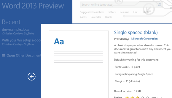 Microsoft Word 2013 обзор