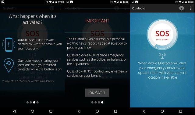 Qustodio-Android-Panic-Button-Скриншот