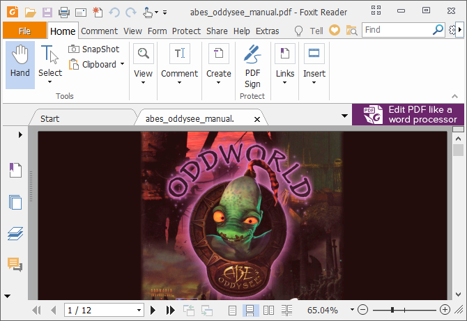 Как восстановить или восстановить данные поврежденного PDF-файла foxit reader 670x461
