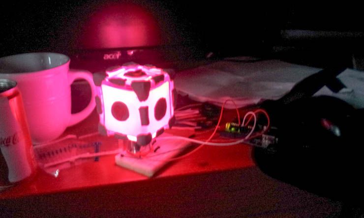 Как создать компаньонную лампу настроения куба (для абсолютных начинающих Arduino) diy companion cube color водоворот