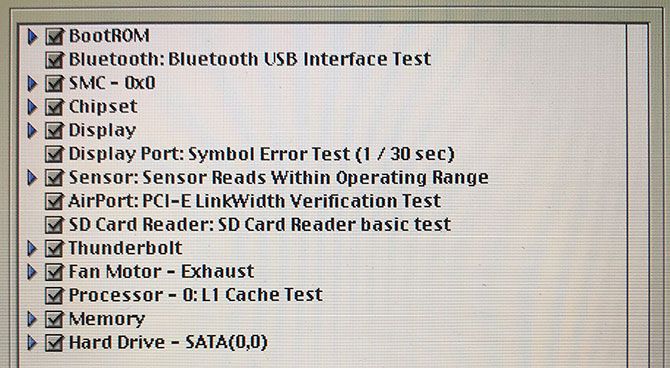 Тестирование сервисной службы Apple EFI