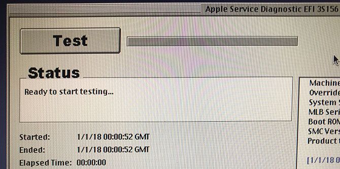 Сервисная диагностика Apple EFI