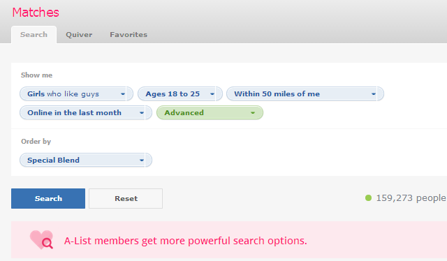 OkCupid Matches