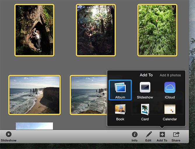 Iphoto-надстройку альбом