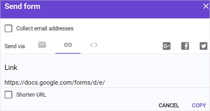 Лучшее руководство по Google Forms, вы всегда найдете GoogleFormsFormPage FormLink