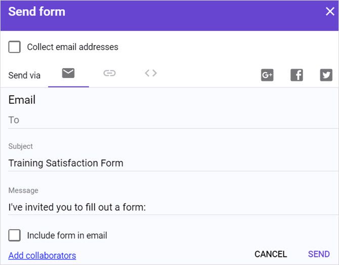 Лучшее руководство по Google Forms, вы всегда найдете GoogleFormsFormPage EmailForm
