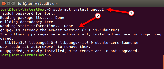 шифровать файлы и папки в Ubuntu
