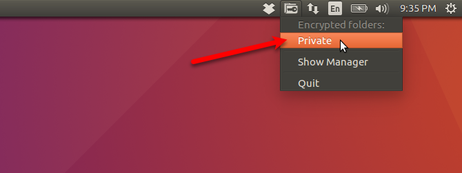 шифровать файлы и папки в Ubuntu