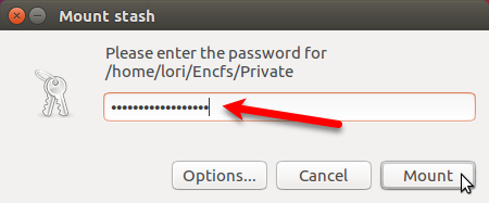 шифровать файлы и папки в Ubuntu