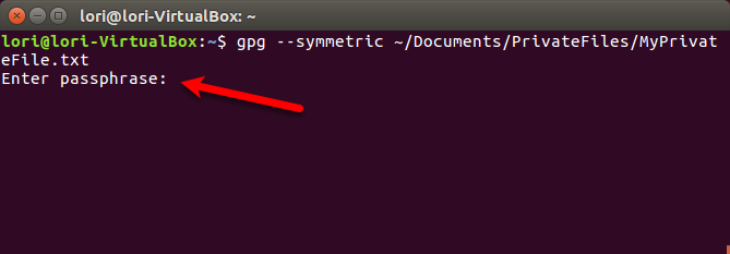 шифровать файлы и папки в Ubuntu