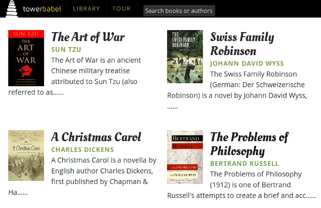 towerbabel-книжная полка