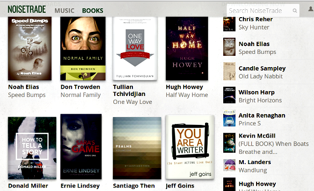 noisetrade-книжная полка