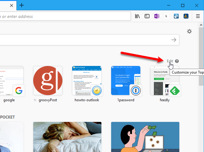 Настройте лучшие сайты Firefox