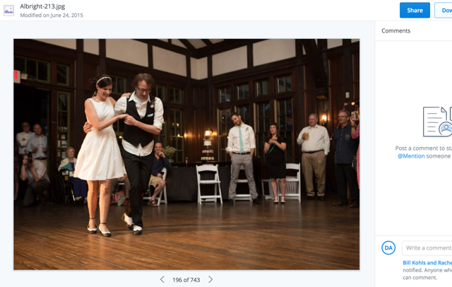 dropbox просмотрщик фотографий