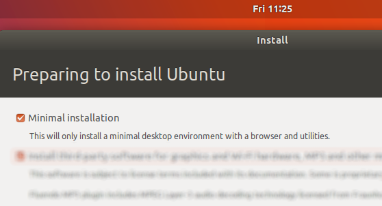 Особенности Ubuntu 18.04 LTS - более быстрая установка