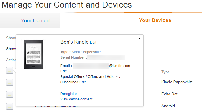 Как настроить и использовать Kindle Paperwhite 33 Отказаться от подписки Специальные предложения Kindle