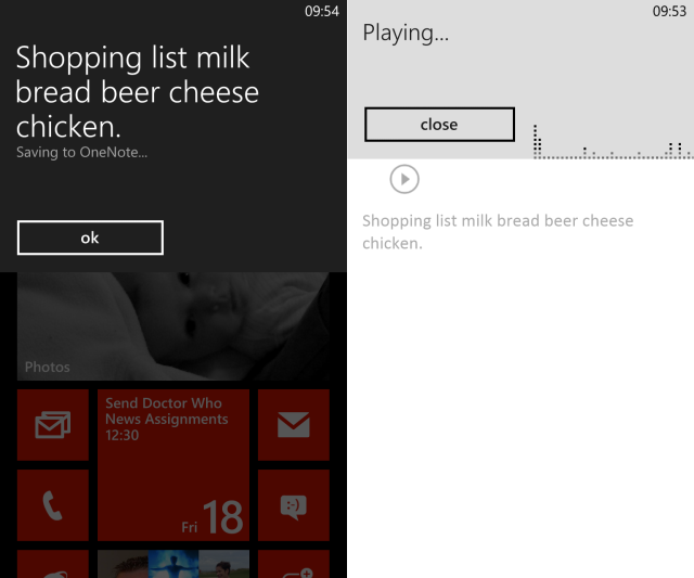 Ая-WP8-речь OneNote