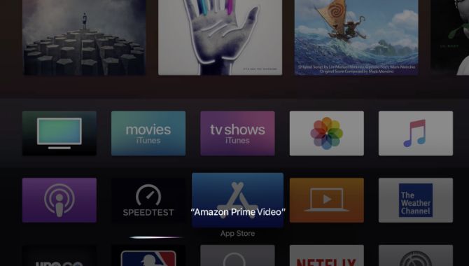 Приложение Amazon Prime Video Siri