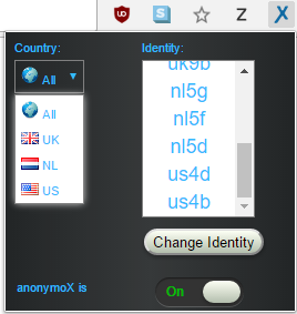 Tor против PirateBrowser против Anonymox: конфиденциальность и доступ по сравнению Anonymox Chome Add on