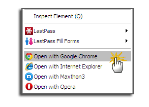 переключиться с Firefox на Chrome