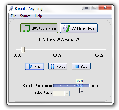 создавать караоке-треки